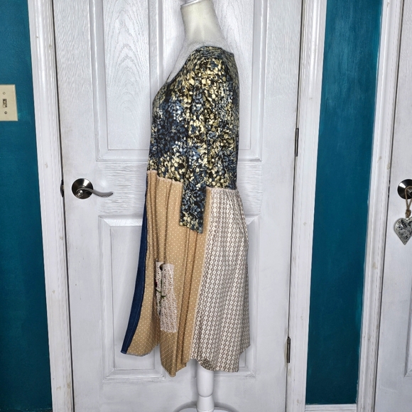 Handmade Upcycled Dress Small-Medium - Picture 7 of 8